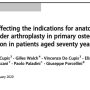 Pre-operative factors affecting the indications for anatomical and reverse total shoulder arthroplasty in primary osteoarthritis and outcome comparison in patients aged seventy years and older