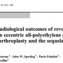 Early clinical and radiological outcomes of reverse shoulder arthroplasty with an eccentric all-polyethylene glenosphere to treat failed hemiarthroplasty and the sequelae of proximal humeral fractures